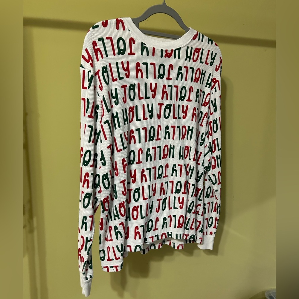 Carter's Adult Red and Green Christmas Pajamas - Picture 3 of 7